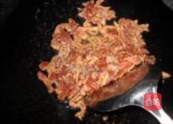 四季豆炒肉丝的做法图解2