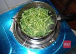 四季豆炒肉丝的做法图解3