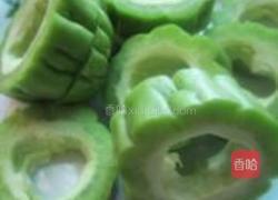 苦瓜酿肉的做法图解2