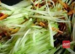 鱼香佛手瓜的做法图解11