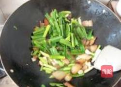 蒜苗炒腊肉的做法图解6