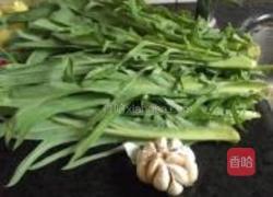 蒜蓉炒苦麦菜的做法图解1