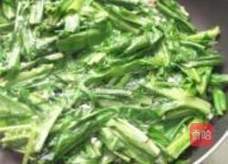 蒜蓉炒苦麦菜的做法图解5