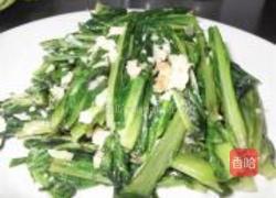 蒜蓉炒苦麦菜的做法图解6