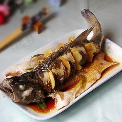 椒汁蒸鲈鱼的做法[图]