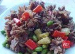 青豆炒鸡胗的做法图解10