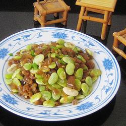 包瓜炒洋扁豆的做法[图]