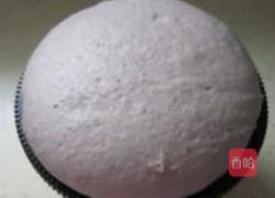 紫甘蓝花面包的做法图解2