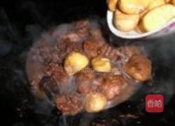 红烧栗子鸡的做法图解8