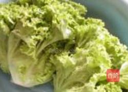 素炒生菜的做法图解1