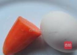 蒲公英鸡蛋炒年糕的做法图解2