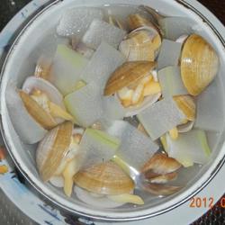 蛤蜊炖冬瓜的做法[图]