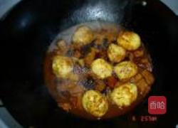 虎皮蛋烧肉的做法图解3
