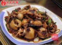 姜葱墨鱼仔的做法图解5