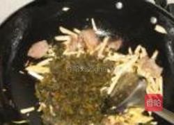 雪菜肉丝炒春笋的做法图解4