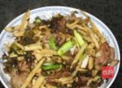 雪菜肉丝炒春笋的做法图解6