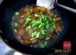 蒜苗红烧白萝卜的做法图解11