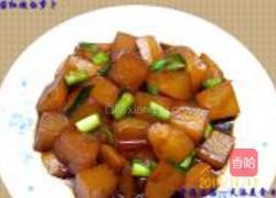 蒜苗红烧白萝卜的做法图解13