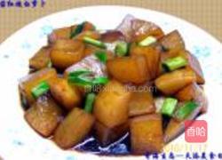 蒜苗红烧白萝卜的做法图解14