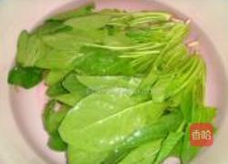 姜汁菠菜卷的做法图解2