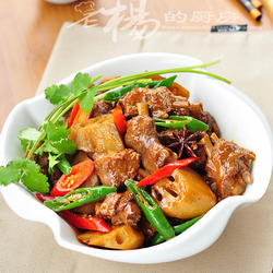 莲藕炖仔鸭的做法[图]
