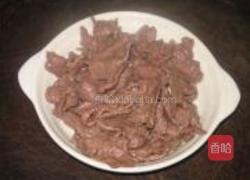 柱侯牛肉扒芥蓝的做法图解8