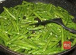 鸡肉炒四季豆的做法图解8