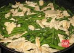 鸡肉炒四季豆的做法图解9