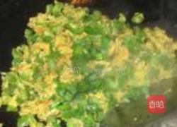 青椒煎蛋的做法图解5