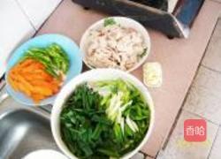 胡萝卜蒜苗回锅肉的做法图解3