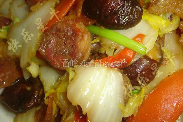 杂炒娃娃菜