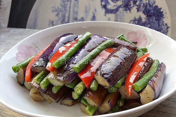 长豆烧茄子