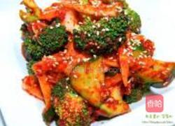 辣拌西兰花的做法图解11
