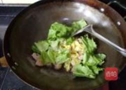 生菜鸡蛋滑虾仁的做法图解9