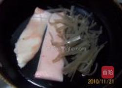 蒜皮粉条烧萝卜的做法图解7