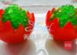 苹果鱼子番茄盅的做法图解5