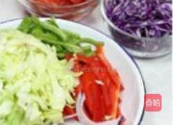 五彩炒馕的做法图解1