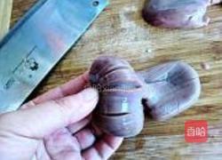 芹菜炒腰花的做法图解4