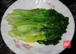 香菇扒小白菜的做法图解6