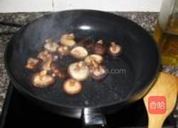 香菇扒小白菜的做法图解7