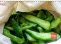 芝麻黄瓜条的做法图解4