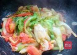 西红柿炒生菜的做法图解8