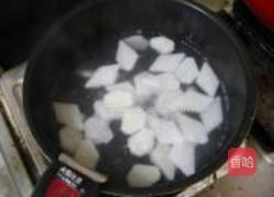 黄桃桂花山药的做法图解1