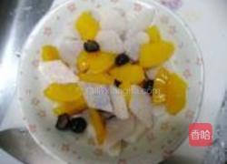 黄桃桂花山药的做法图解4