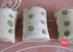绿色波点馒头的做法图解12