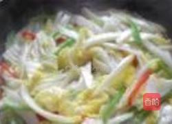 双辣炒娃娃菜的做法图解5