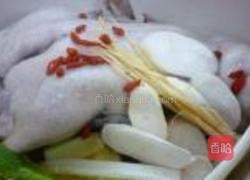 杏鲍菇馄饨麻鸭煲的做法图解4