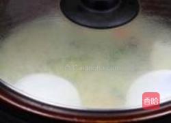 荔枝皮蛋炖排骨的做法图解12