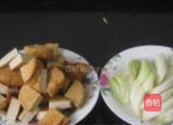 大葱炒素鸡的做法图解1