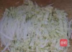 蒜蓉虾球蒸白菜的做法图解2